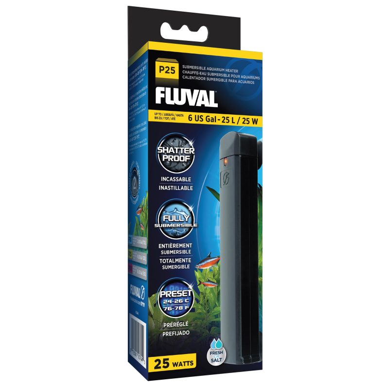 Fluval A744 P25PreSetAquariumHeater 1A Int